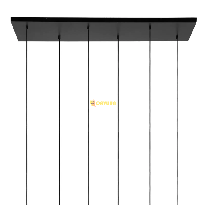 Joanet pendant lamp, smoke grey/black, glass, 132 cm long Gazimağusa - photo 5