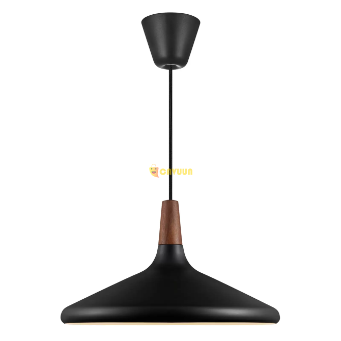 Nori pendant lamp Ø 39 cm, black Gazimağusa - photo 2