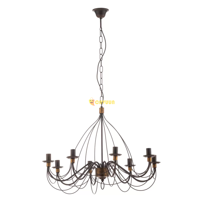 Chandelier FIAMMA Marrone 8-lamps without shade Gazimağusa - photo 3