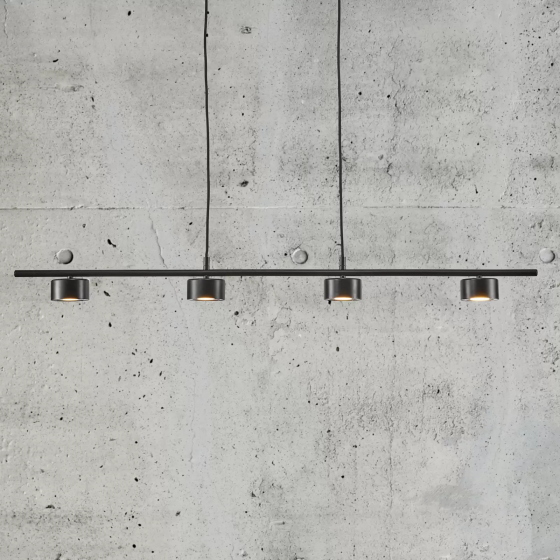 Pendant lamp Clyde, LED, 4-lamps, straight Gazimağusa