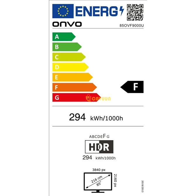 Onvo 85ovf9000u 85" 216 Screen Satellite Receiver 4k Ultra HD Google Smart Led TV Istanbul - photo 3