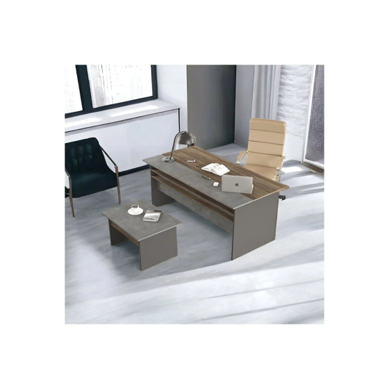 L'occi Concept Darian Office Desk Coffee Table 2-Piece Office Table Set Coffee-concrete-anthracite D Istanbul