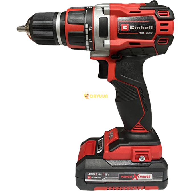 Einhell Te-cd 18/50 Li Bl Double Battery 2 Ah Non-Impact Drill Istanbul - photo 2