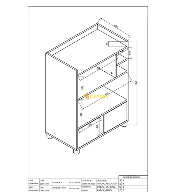 Simurg Furniture Simurg Multi-Purpose Electrobar Oven Cabinet - White Istanbul - photo 4