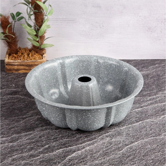 Tohana Granite Coating Cake Mold - Gray - 26x8 cm Istanbul