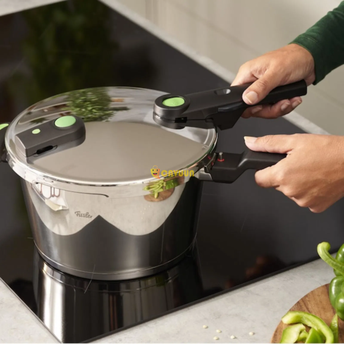 Fissler Vitaquick Green Pressure Cooker - Inox - 6 lt Istanbul - photo 6