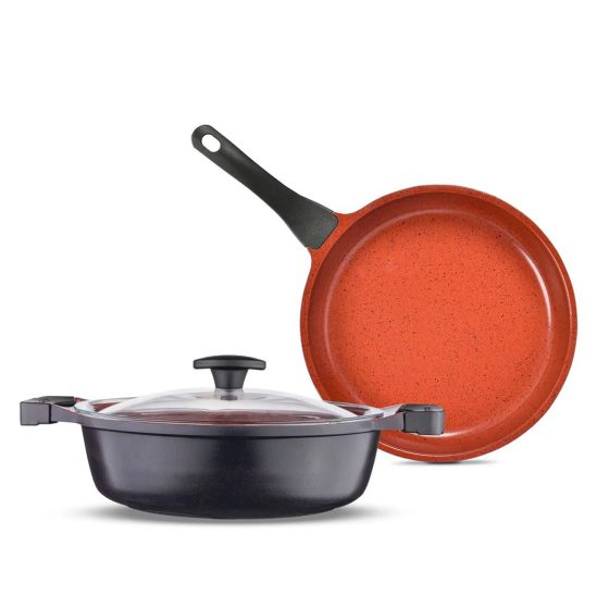 ThermoAD Flora 3 Piece Cookware Set - 26 cm + 26 cm Стамбул