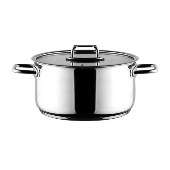 ArYıldız Columbus Deep Steel Pot - 24 c Istanbul