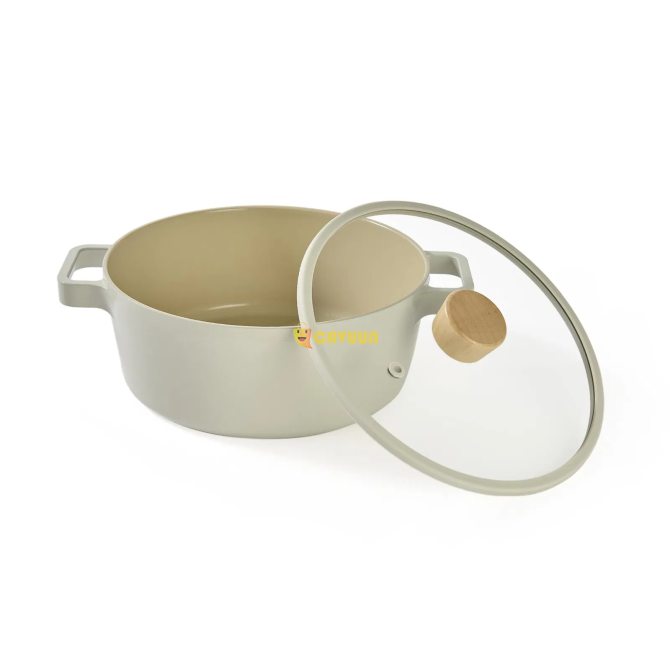 Neoflam Fika 7 Piece Pots and Pans Set - Beige Istanbul - photo 4