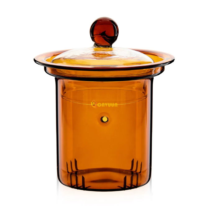 Tohana Glass Teapot with Strainer - Amber / Transparent - 650 ml Istanbul - photo 4