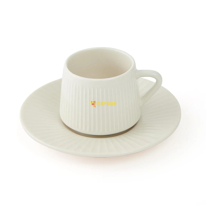 Bambum Lara Verti 12 Piece Coffee Cup Set - White Istanbul - photo 4