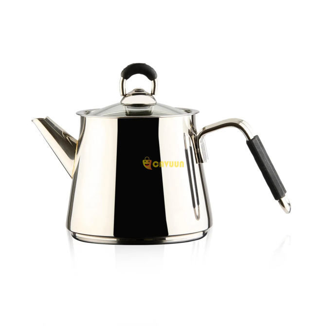 Bambum Serenity Steel Teapot - Grey / Black - 1.25 lt + 1.60 lt Istanbul - photo 3