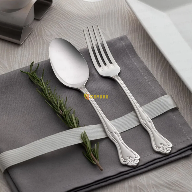 Nehir Satin 30 Piece Cutlery Set - Silver Istanbul - photo 1