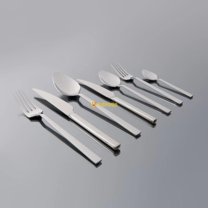 Emsan Anemo 84 Piece Cutlery Set - Gray Istanbul - photo 2