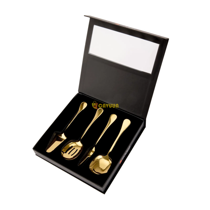 Evidea Kitchen 4 Piece Service Set - Gold Istanbul - photo 2