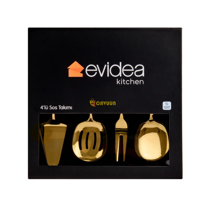 Evidea Kitchen 4 Piece Service Set - Gold Istanbul - photo 1