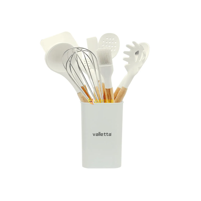 Valletta Matis 11 Piece Serving Set with Stand - White Istanbul - photo 4