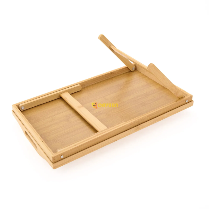 Excellent Houseware Bamboo Enjoyment Table - Beige - 50x30x7 cm Istanbul - photo 4