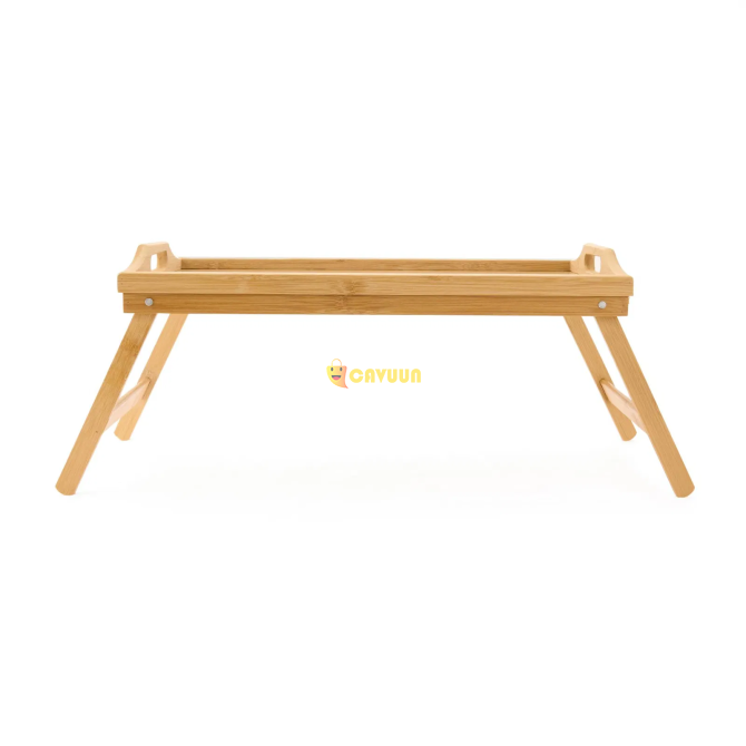 Excellent Houseware Bamboo Enjoyment Table - Beige - 50x30x7 cm Istanbul - photo 1