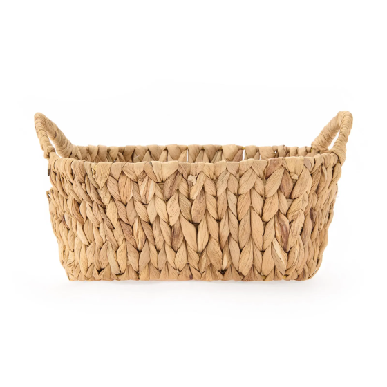 Excellent Houseware Handled Bread Basket - Brown - 34x24x11 cm Istanbul