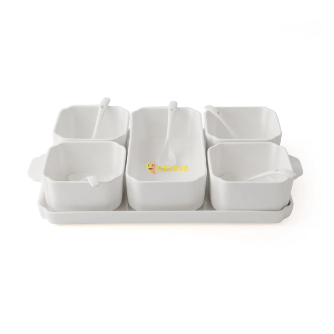 Arow 6 Piece Porcelain Breakfast Set Istanbul - photo 4