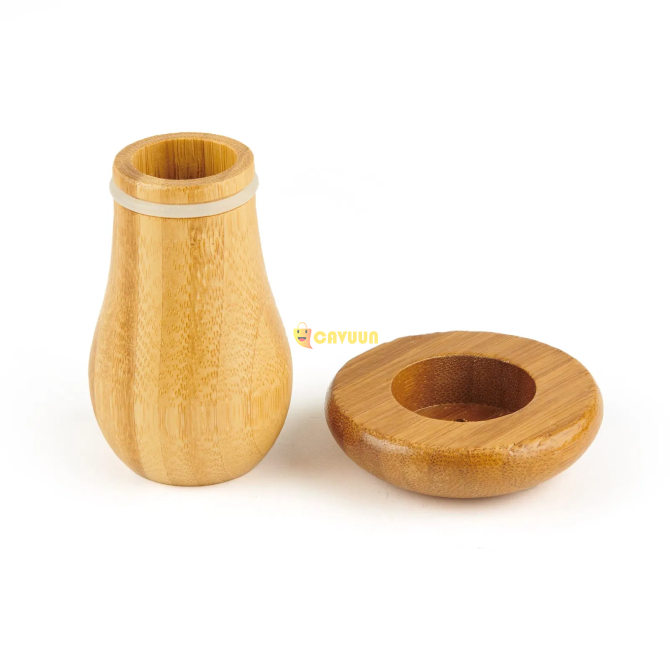 Mien Mushroom Shaped Salt and Pepper Shaker - Brown - 8 cm Istanbul - photo 5