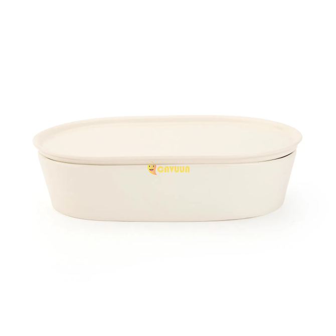 Be Original Pera Oval Oven and Storage Container with Lid - White - 28 cm Istanbul - photo 2