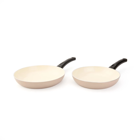 Cem Naturel 2-Piece Pan Set - Beige - 24 cm + 26 cm Istanbul