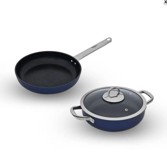 Leggno Master Daily 3 Piece Pan Set - Blue - 26 cm Istanbul