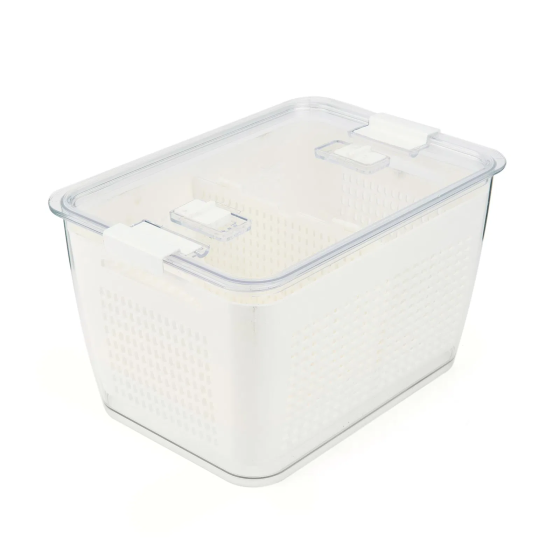 Lossa Strainer Storage Container - White - 9 lt Istanbul