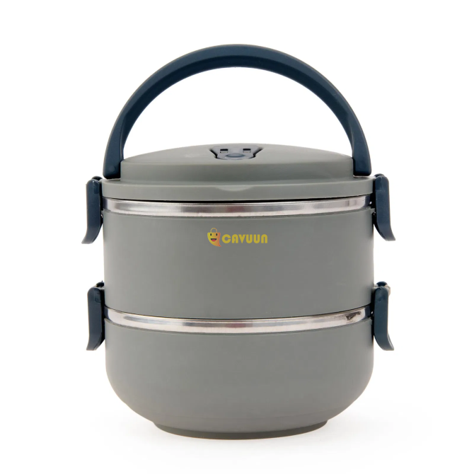 Penguin 2 Tier Lunch Box - Gray Istanbul - photo 1