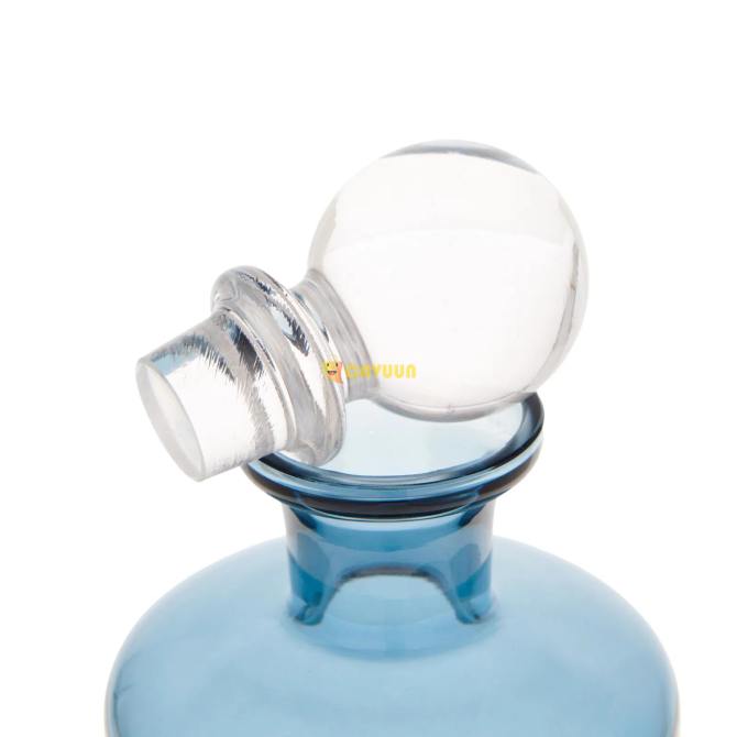 Alegre Glass Lina Lidded Carafe - Blue - 12x28 cm Istanbul - photo 3