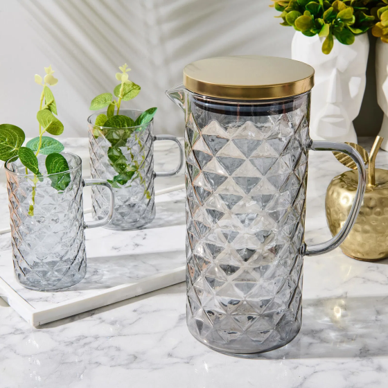 Arow Glass Pitcher Set - Assorted Стамбул