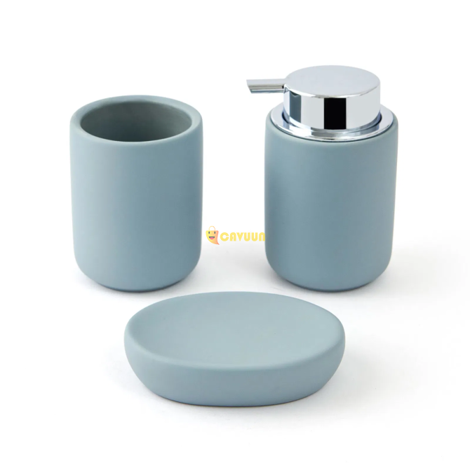 AquaLuna Vina 3-Piece Bathroom Accessory Set Istanbul - photo 2