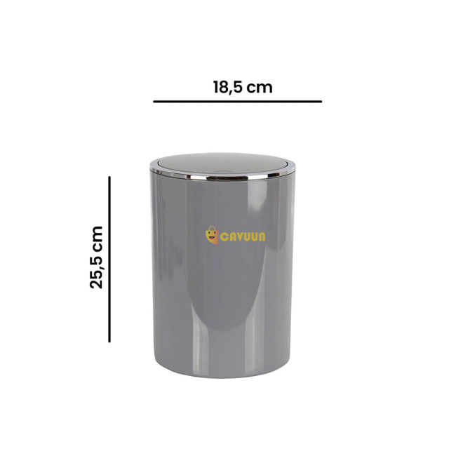 Primanova Lenox Trash Can - Grey - 6 lt Istanbul - photo 6