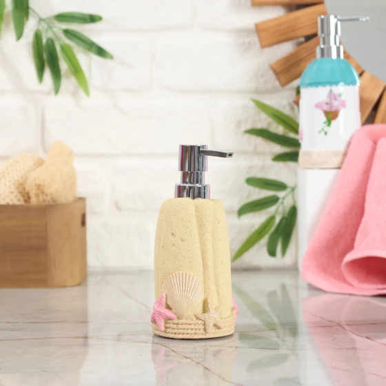 Primanova Deep Ocean Liquid Soap Dispenser - Beige - 21 cm Стамбул