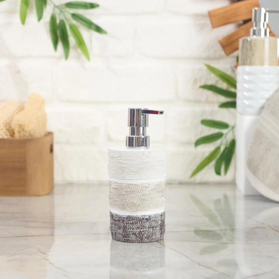 Primanova Lalalent Liquid Soap Dispenser - Grey - 21 cm Istanbul