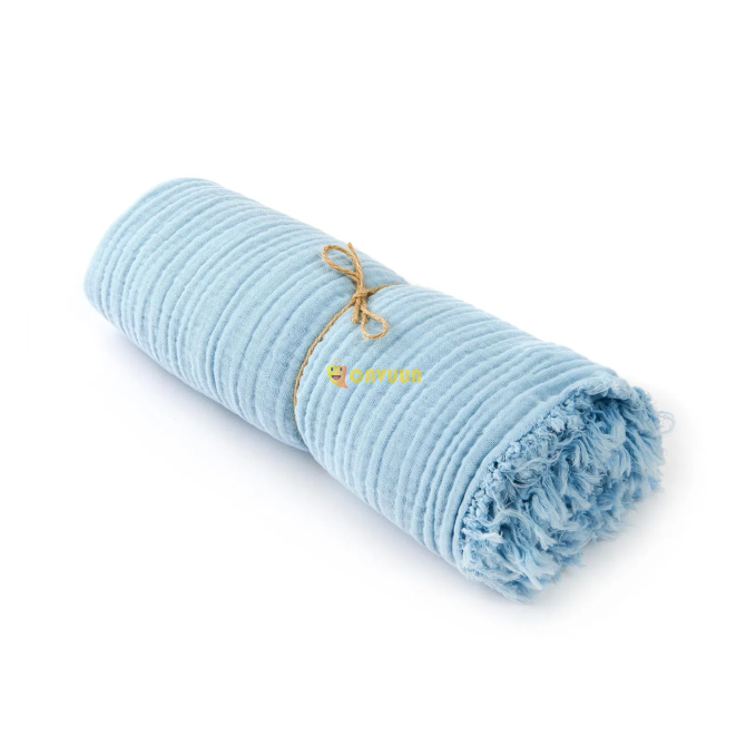 Nuvomon Muslin Sofa Throw - Blue - 100x110 cm Istanbul - photo 2