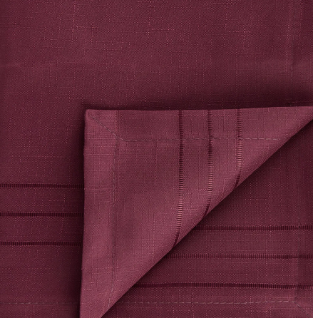 Evidea Soft Jacquard Woven Tablecloth - Plum - 160x220 cm Istanbul