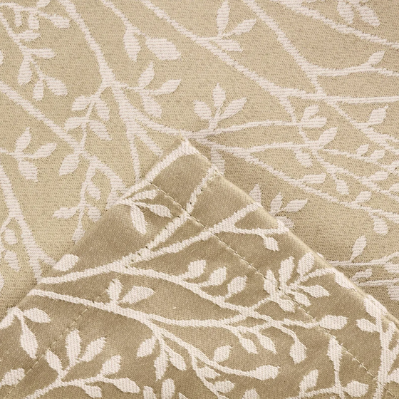 Evidea Soft Floral Tablecloth - Beige - 140x140 cm Istanbul