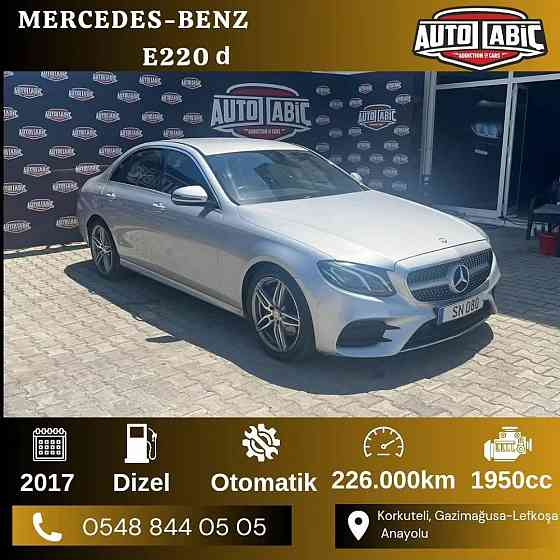 Mercedes - Benz E220 d Model 2017 Gazimağusa