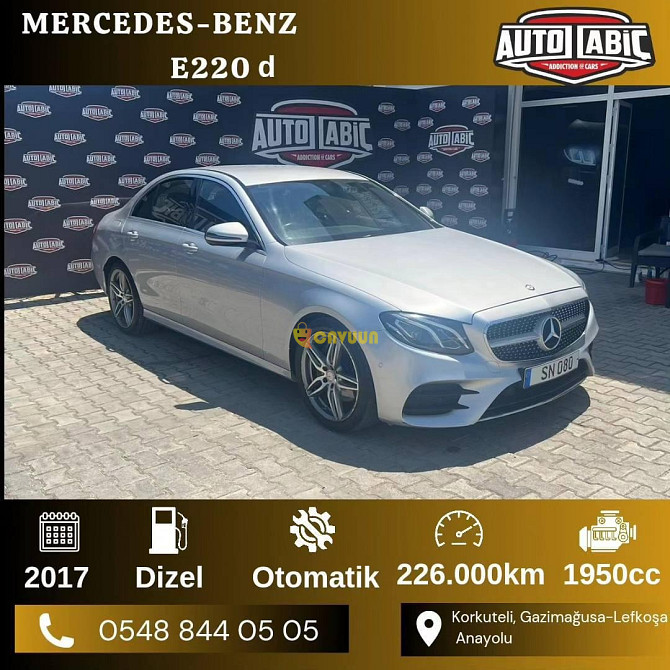 Mercedes - Benz E220 d Model 2017 Gazimağusa - photo 1