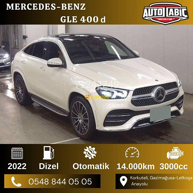 Mercedes-Benz GLE 400 d Модель 2022 Gazimağusa - изображение 1