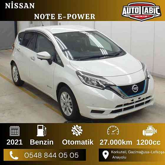 Nissan Note E-Power Model 2021 Gazimağusa