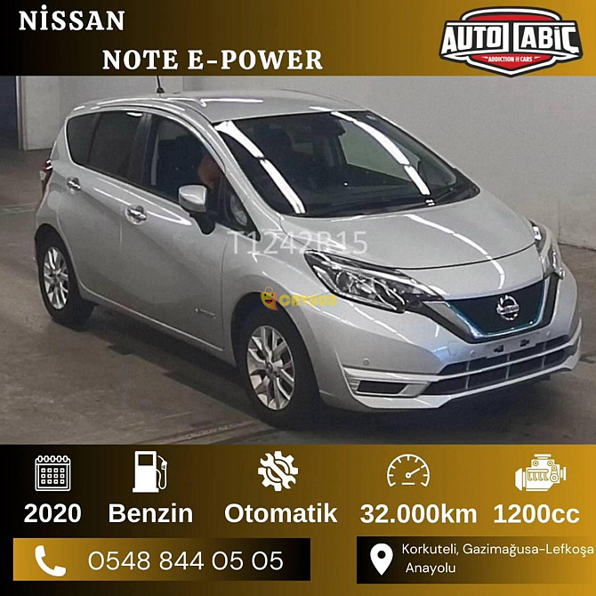 Nissan Note E-Power Модель 2020 Gazimağusa - изображение 1