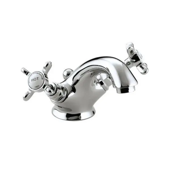 Bristan 1901 basin mixer tap with pop up waste Chrome Plated London