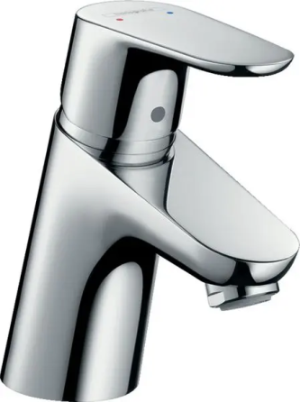 Hansgrohe Focus basin mixer without chain pop up waste Chrome Plated London