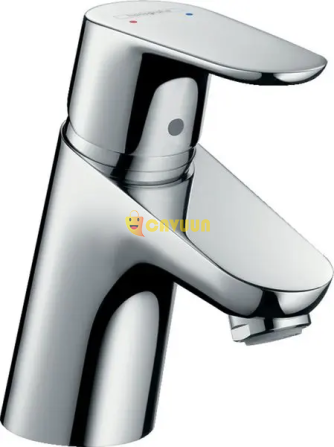 Hansgrohe Focus basin mixer without chain pop up waste Chrome Plated London - photo 1