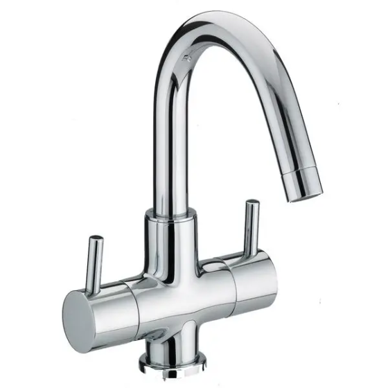 Bristan Prism 2 handle basin mixer tap Chrome Plated Лондон