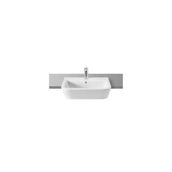 Roca The Gap one tap hole semi recessed basin 560mm White London